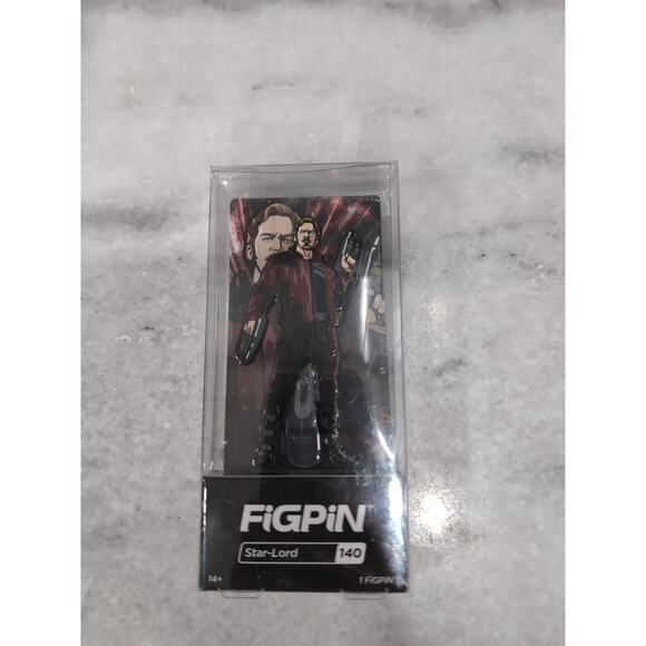 FiGPiN #140, Marvel Avengers Infinity War: Star-Lord, Collectible‎ Pin, Unlocked - Picture 1 of 5